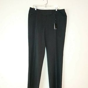 XMI Women's Charcoal Heather Career Pants Quality Canadian-Made New Size 16